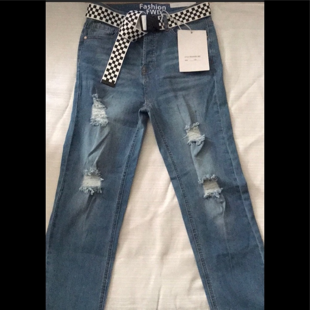 Brand new Fashion collection ripped Jeans